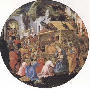 Sandro Botticelli Filippo Lippi,Adoration of the Magi oil painting